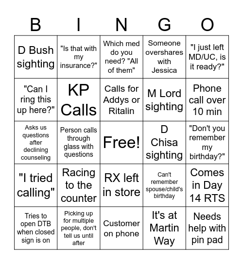 1173 Bingo Card