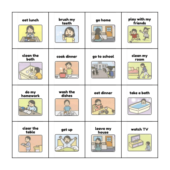 Do you ~ ?      Yes, I do. / No, I don`t. Bingo Card