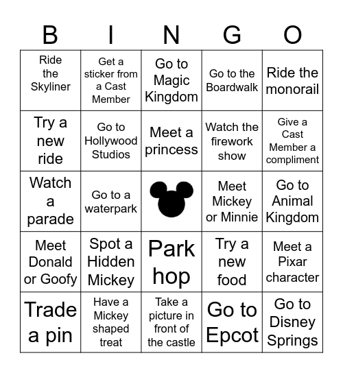 Cool for the Summer Bingo Card