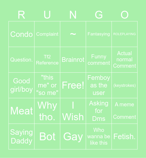 34Bingos Bingo Card