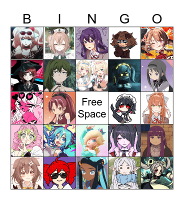 Hehoohoo Bingo Card