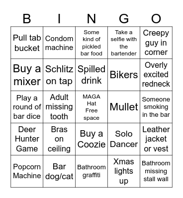 Trouble in Trivers Bingo Card