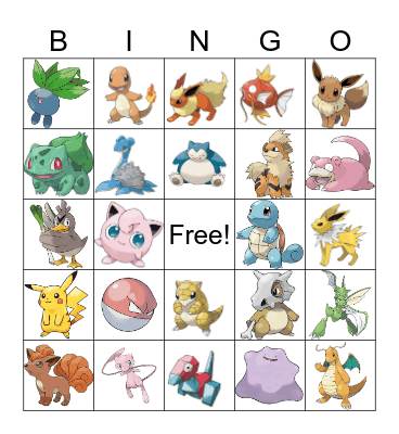 Summer Flingo Bingo Card