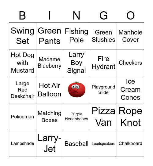 The Angry Eyebrows Bingo Card