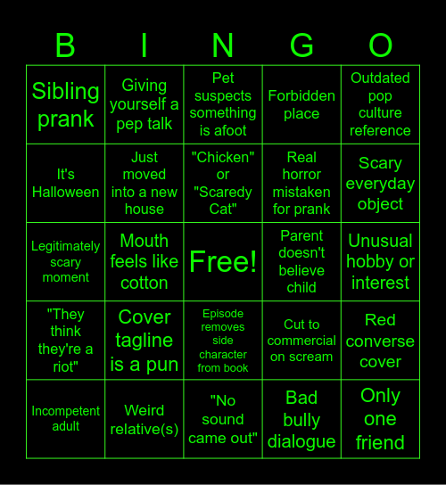 GooseBingo Card