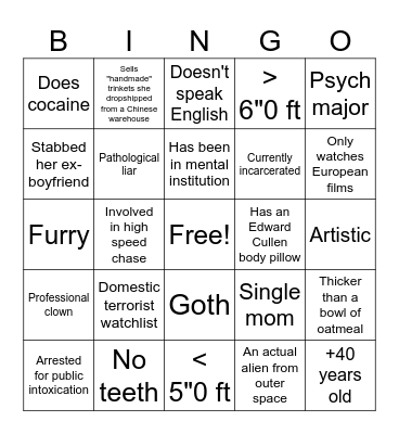 Smooch Summer Bingo Card