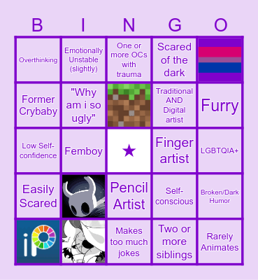 KitsuneZ's BINGO Card