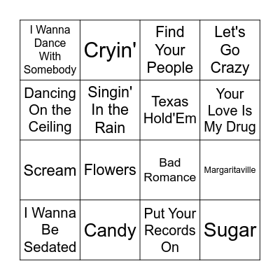Coping Strategies Bingo Card