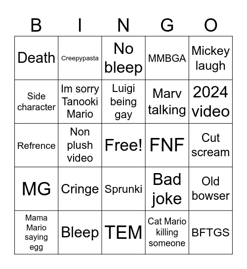 IMB BINGO Card