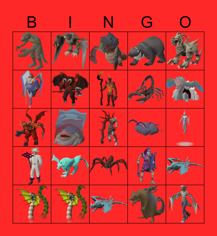 German Hits Bingo Card
