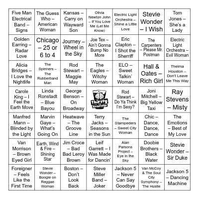 Thirsty For Knowledge Music Bingo Card