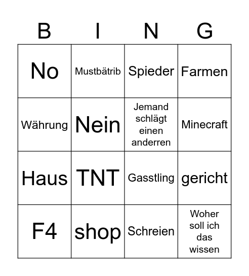 Number Bingo 1-75 Bingo Card