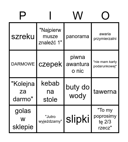 DIVERSE BINGO Card