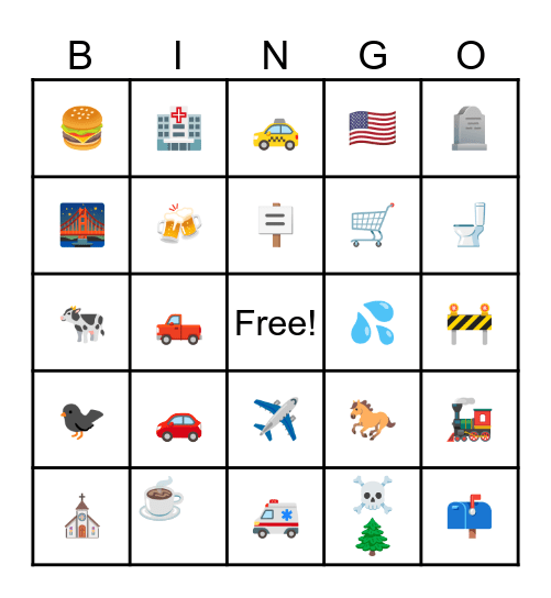 Auto Bingo Card