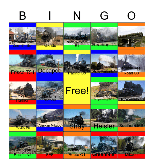 Steam Stories Series Bingo Card
