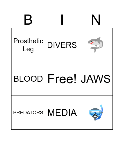 Vocabulary Bingo Card