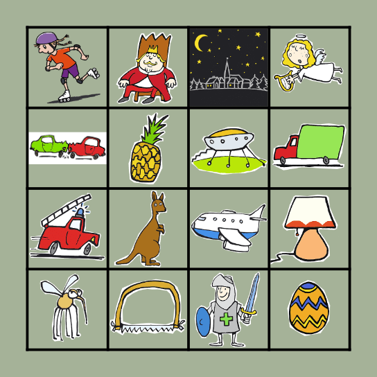 Anlaut Bingo LIMAEOUNFSRK Bingo Card