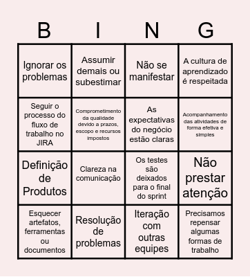 ##### APOLLO ##### Bingo Card