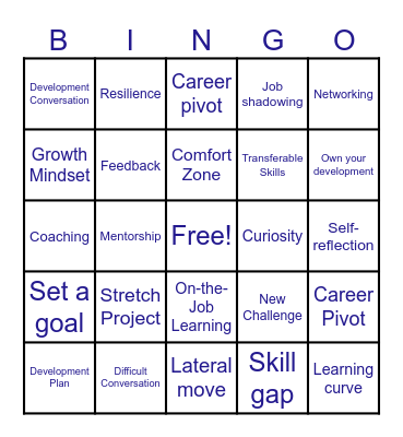 CAREERS MONTH Bingo! Bingo Card