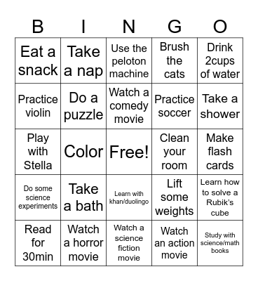 ThisisW Bingo Card