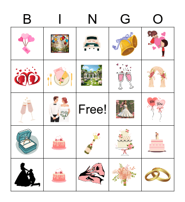 Bridal Bingo Anna Bingo Card