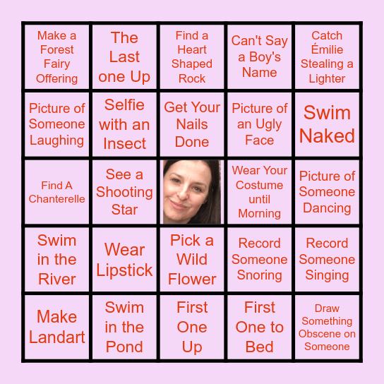 Stunning Staggering Stealth Stagette BINGO Card