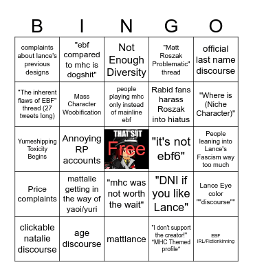 matts hidden cat fandom theories Bingo Card