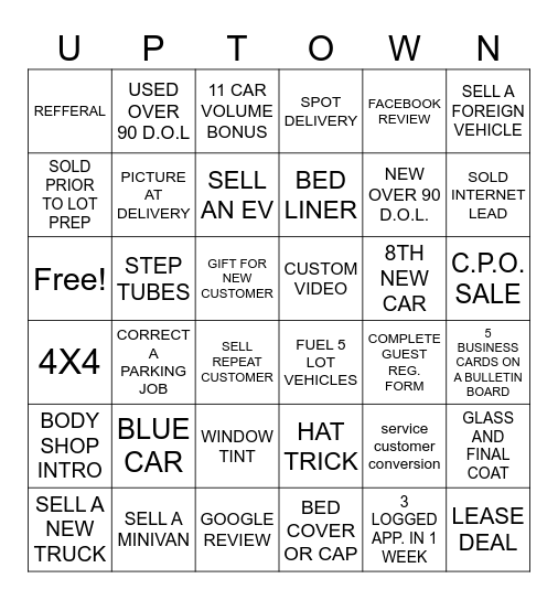 JULY15-AUGUST 15 Bingo Card
