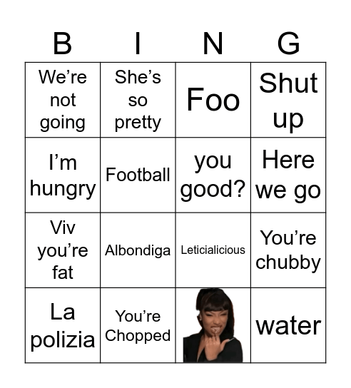 Christian Bingo Card