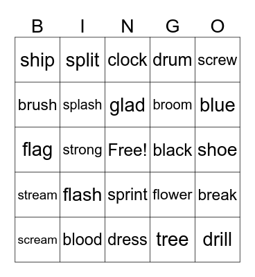 spr-str-spl-bl-br-tr Bingo Card