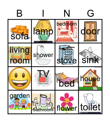House Bingo Card