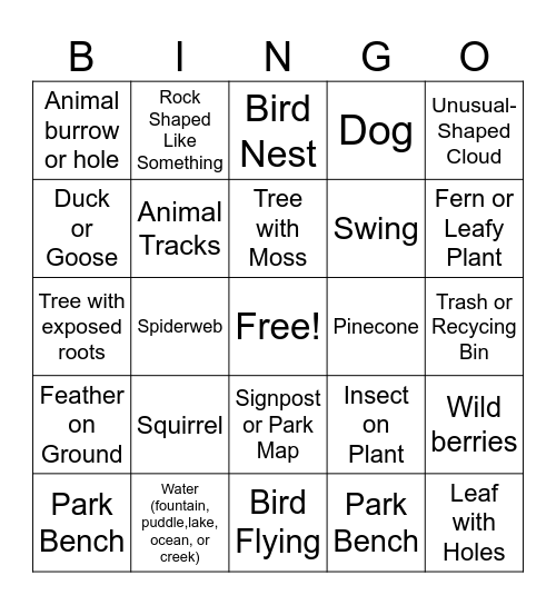 MEC Supply Chain Virtual Scavenger Hunt Bingo Card