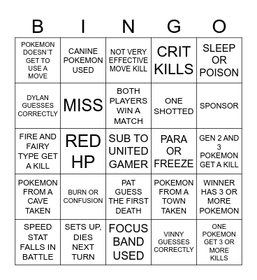 THEN WE FIGHT Bingo Card