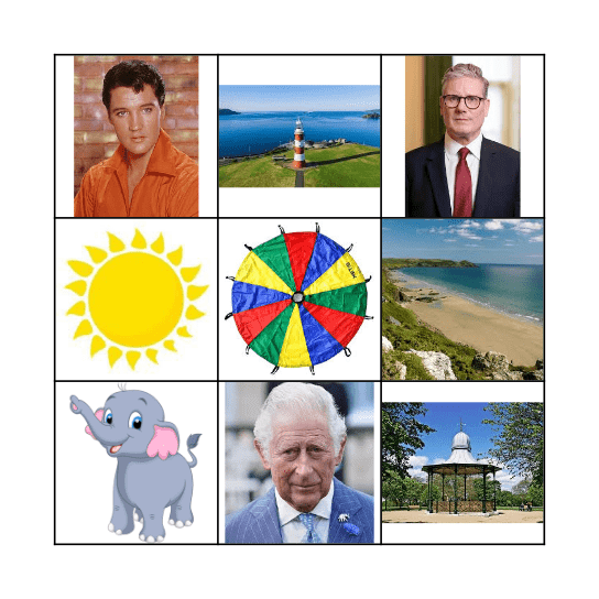 Current Affairs Bingo Card