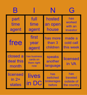 THE FLAGSHIP BINGO Card