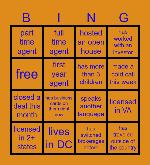 THE FLAGSHIP BINGO Card