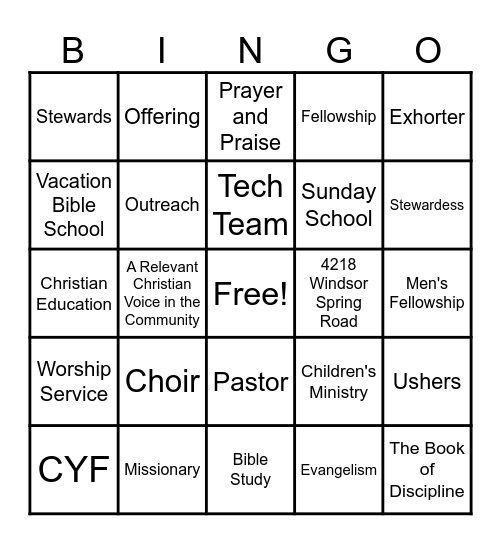 JMCMEC Bingo Card