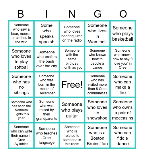 Human Bingo - Teacher Orientation 2025 Bingo Card