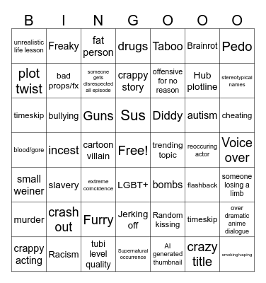 Tomorrow's Teachings Bingo Card