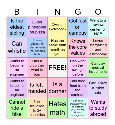 GET.TO.KNOW YOUR BBSC 2025! Bingo Card