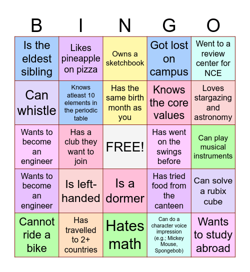 GET.TO.KNOW YOUR BBSC 2025! Bingo Card