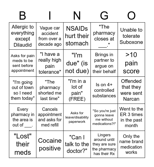 Everything Bagels Bingo Card