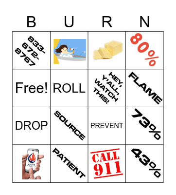 MBHRC BURN-go Bingo Card