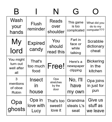 VermBingo 2025 July Bingo Card