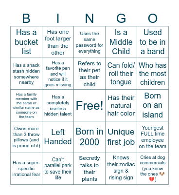 Commit x Gumas Bingo! Bingo Card