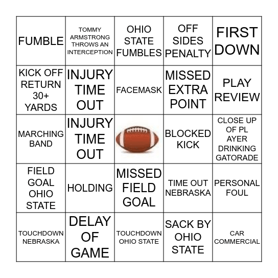 2 Bingo Card