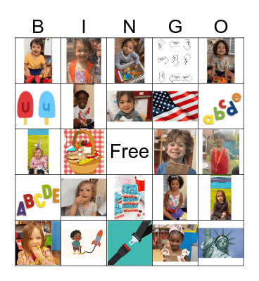 Summer Bees Bingo Card