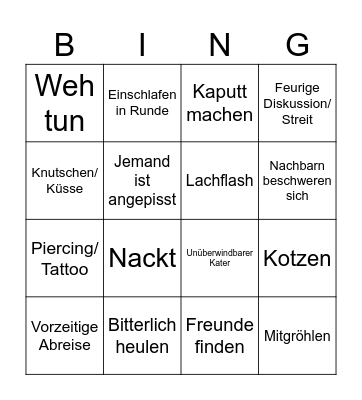 Ann‘s Birthday!! Bingo Card