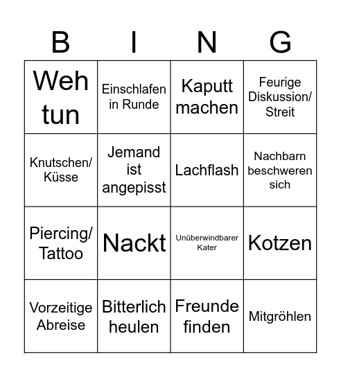 Ann‘s Birthday!! Bingo Card