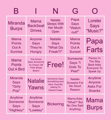 2025 People Birthday Bingo Card